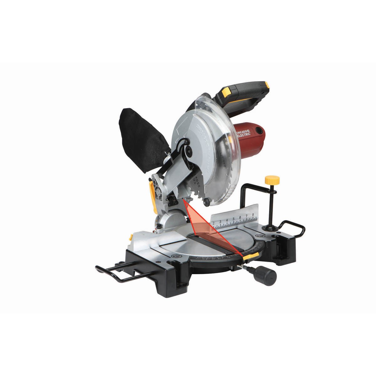 10 In. Compound Miter Saw With Laser Guide System